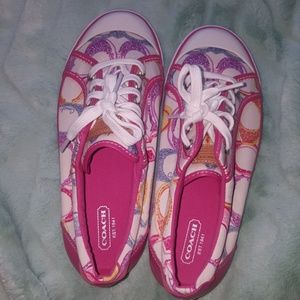 Coach "barrett" tennis shoes